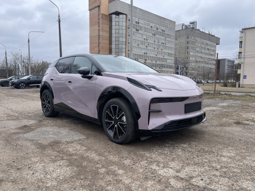 Zeekr X комплектация YOU (4 места) Розовый на бордовом салоне