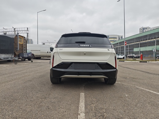 Zeekr X комплектация YOU (4 места) Бежевый на бордово-белом салоне