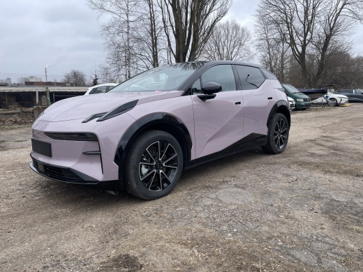 Zeekr X комплектация YOU (4 места) Розовый на бордовом салоне