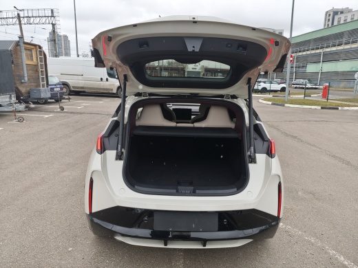 Zeekr X комплектация YOU (4 места) Бежевый на бордово-белом салоне