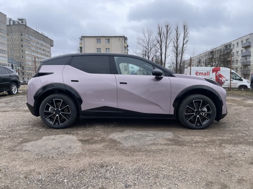 Zeekr X комплектация YOU (4 места) Розовый на бордовом салоне