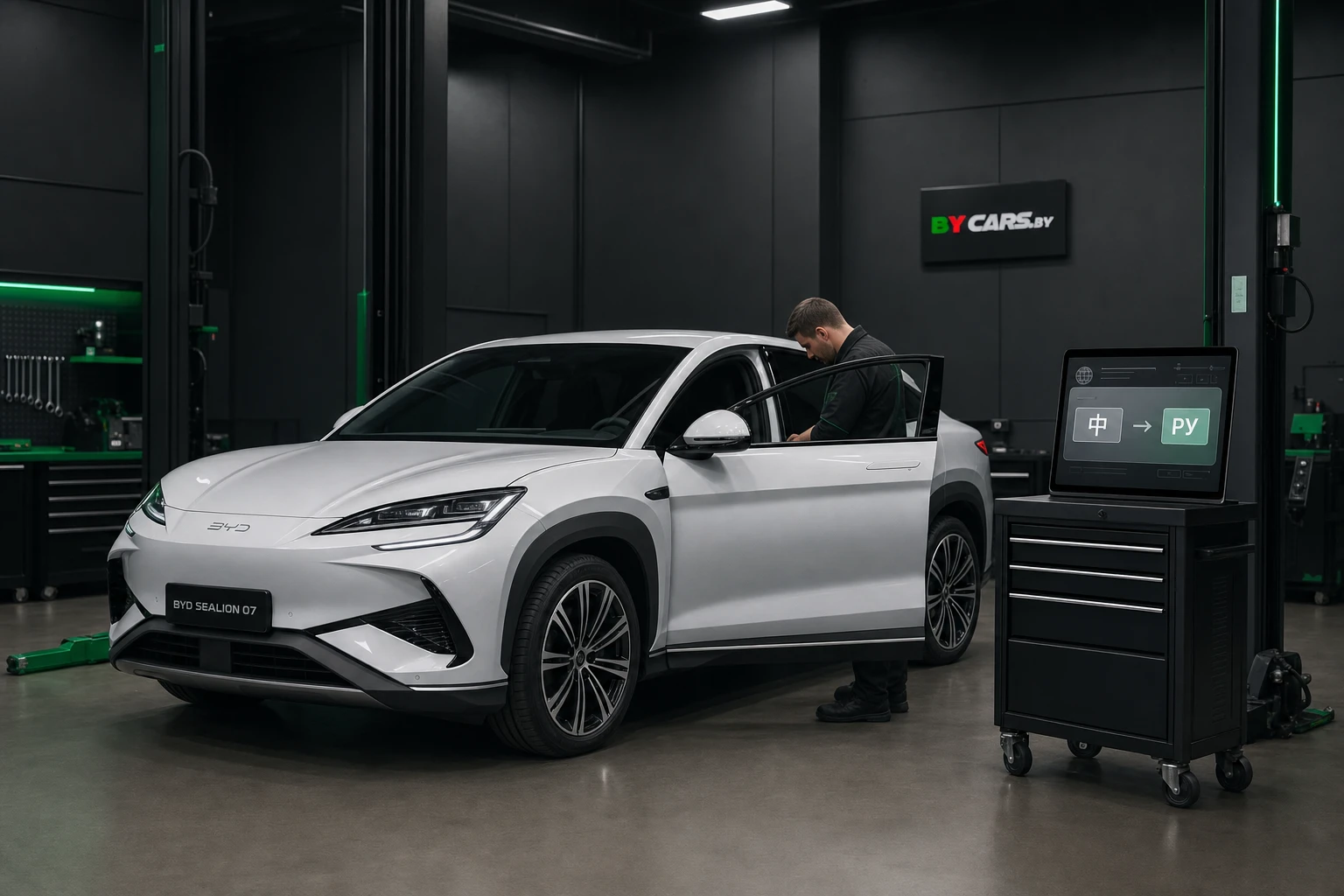 Русификация BYD Qin Plus: версия ПО, зоны интерфейса и что проверить до работ